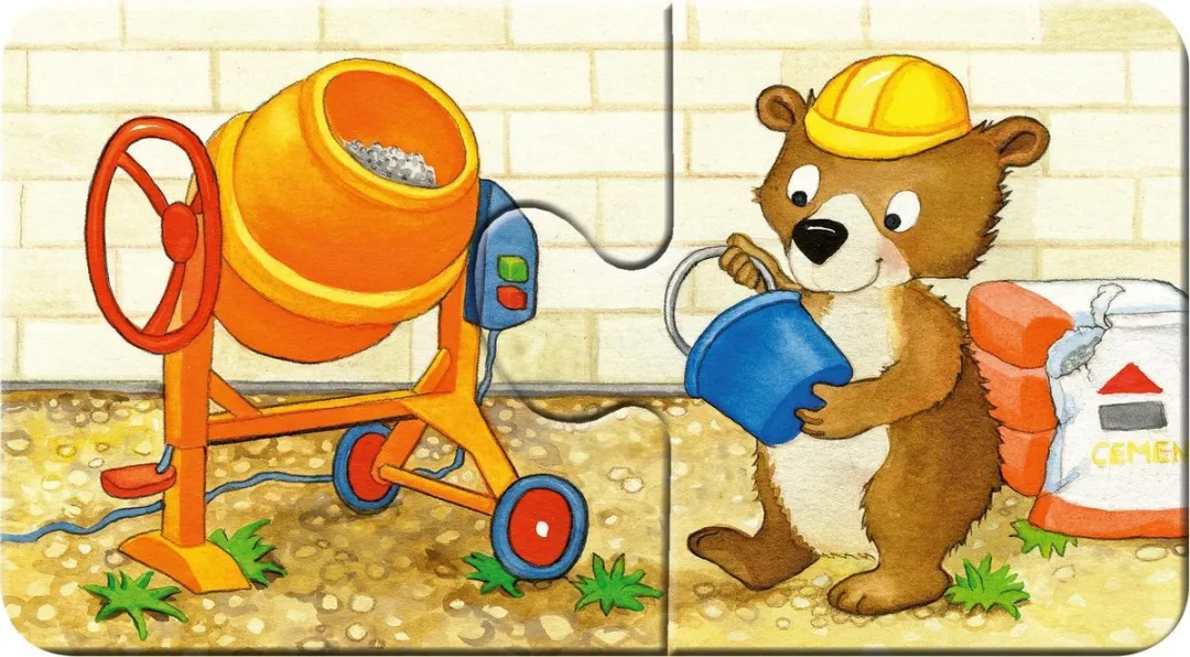 Ravensburger My First Dieren in de Bouw Puzzels 18 Stuks - Multicolor - afbeelding 6 van 6