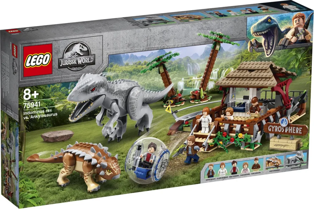 LEGO Indominus Rex vs. Ankylosaurus 75941