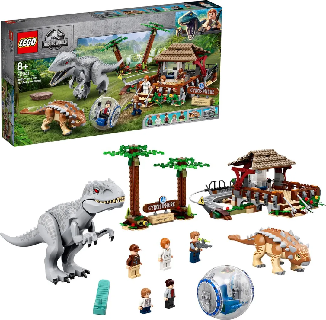 LEGO Indominus Rex vs. Ankylosaurus 75941 - 537 Stukken - afbeelding 6 van 6