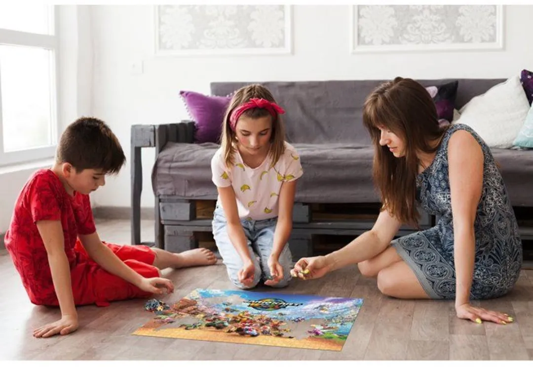 Winstigende Zetten Mario Kart Wereld Puzzel 1000 Stuks