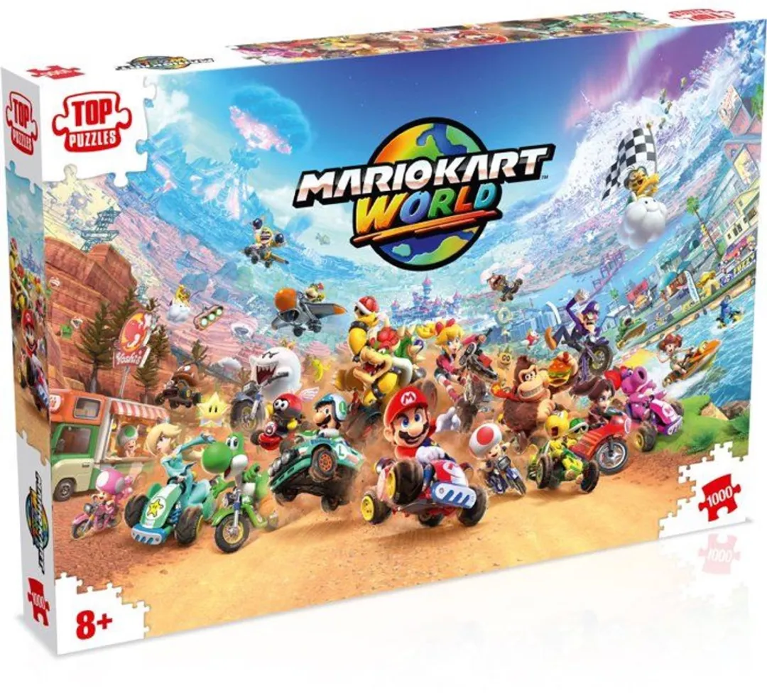 Winstigende Zetten Mario Kart Wereld Puzzel 1000 Stuks