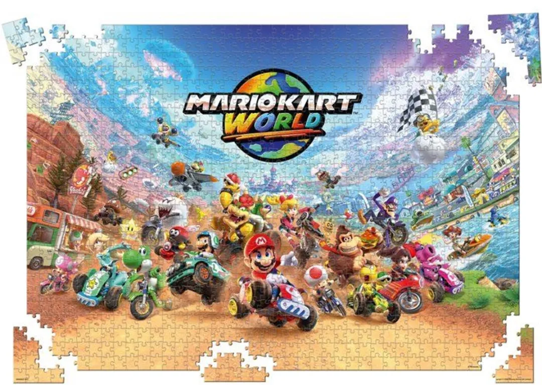Winstigende Zetten Mario Kart Wereld Puzzel 1000 Stuks