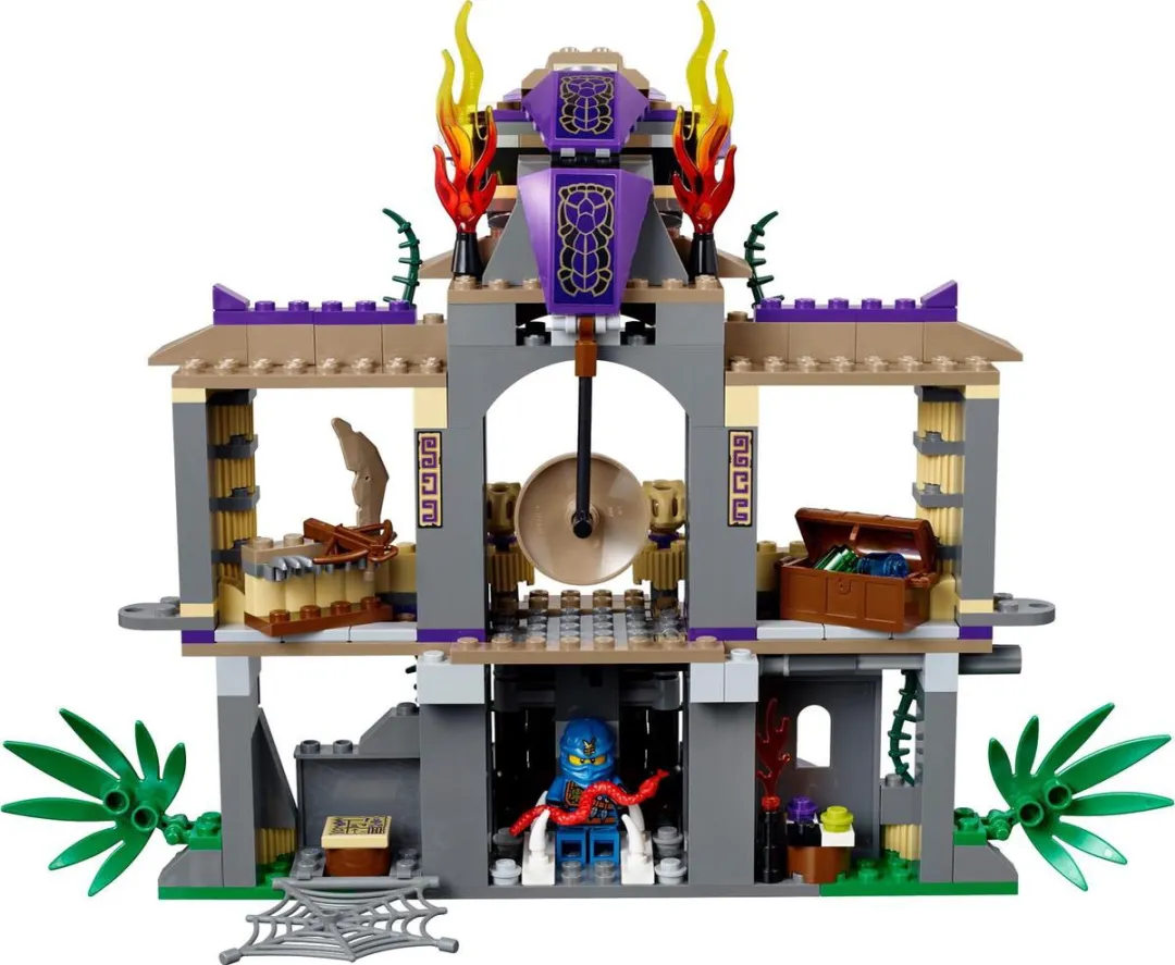 LEGO Slangenpoort 70749 - 529 Stukken - 5 Minifiguren - Rood