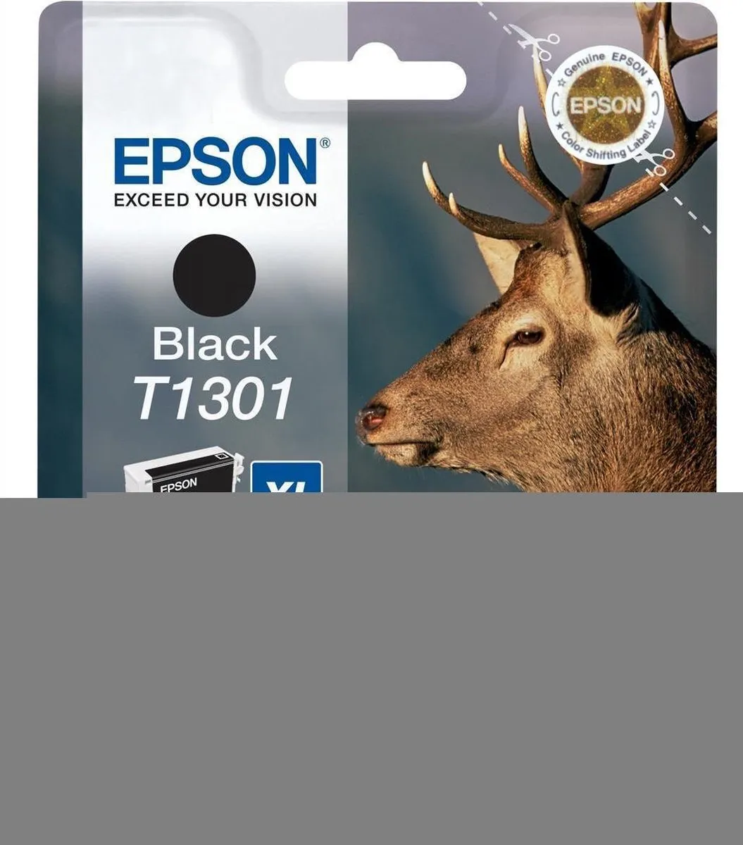 Epson T1301 XL Inktcartridge Zwart - 25ml
