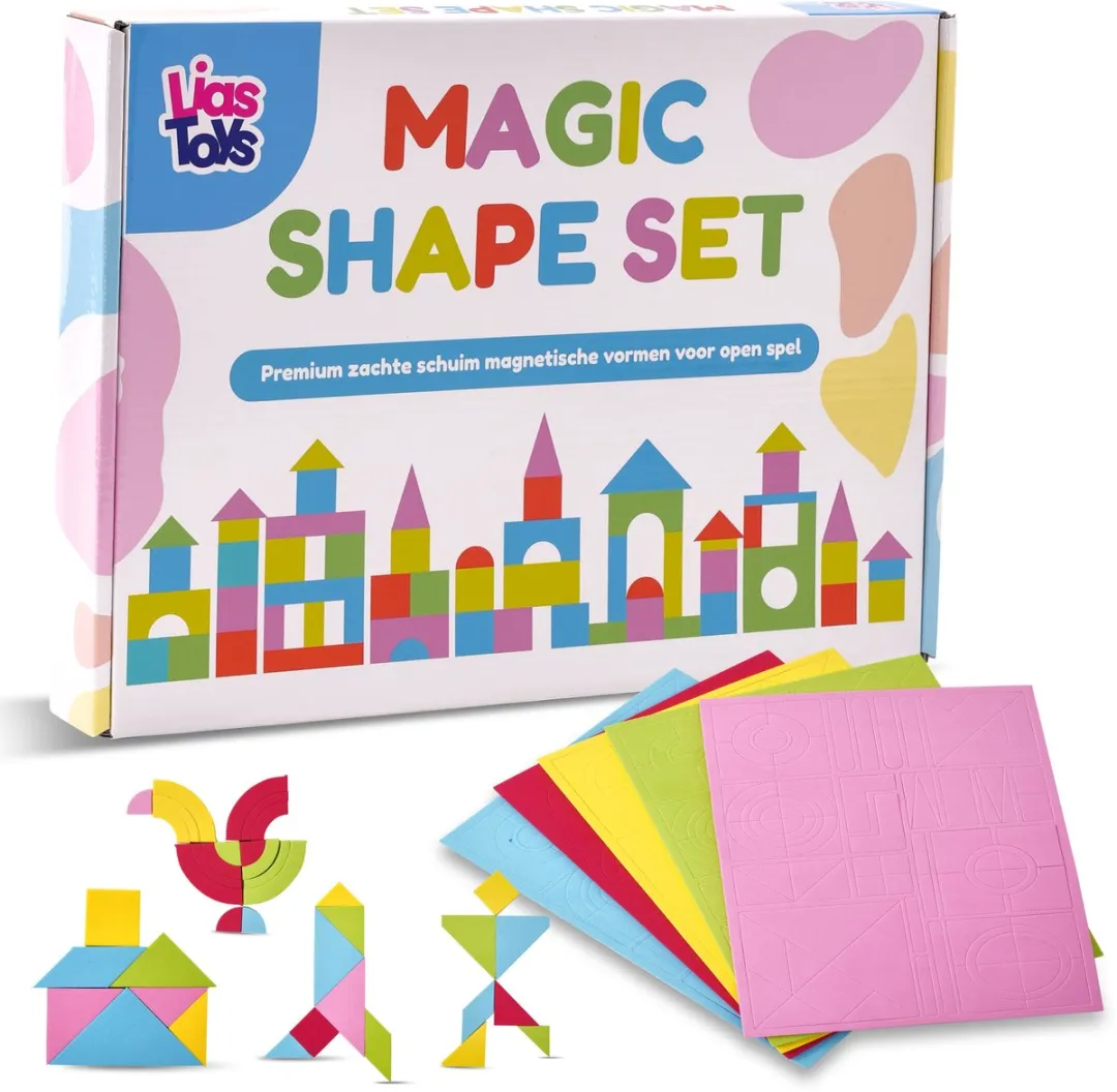LiasToys Magic Shape Set 454 Magnetische Vormen