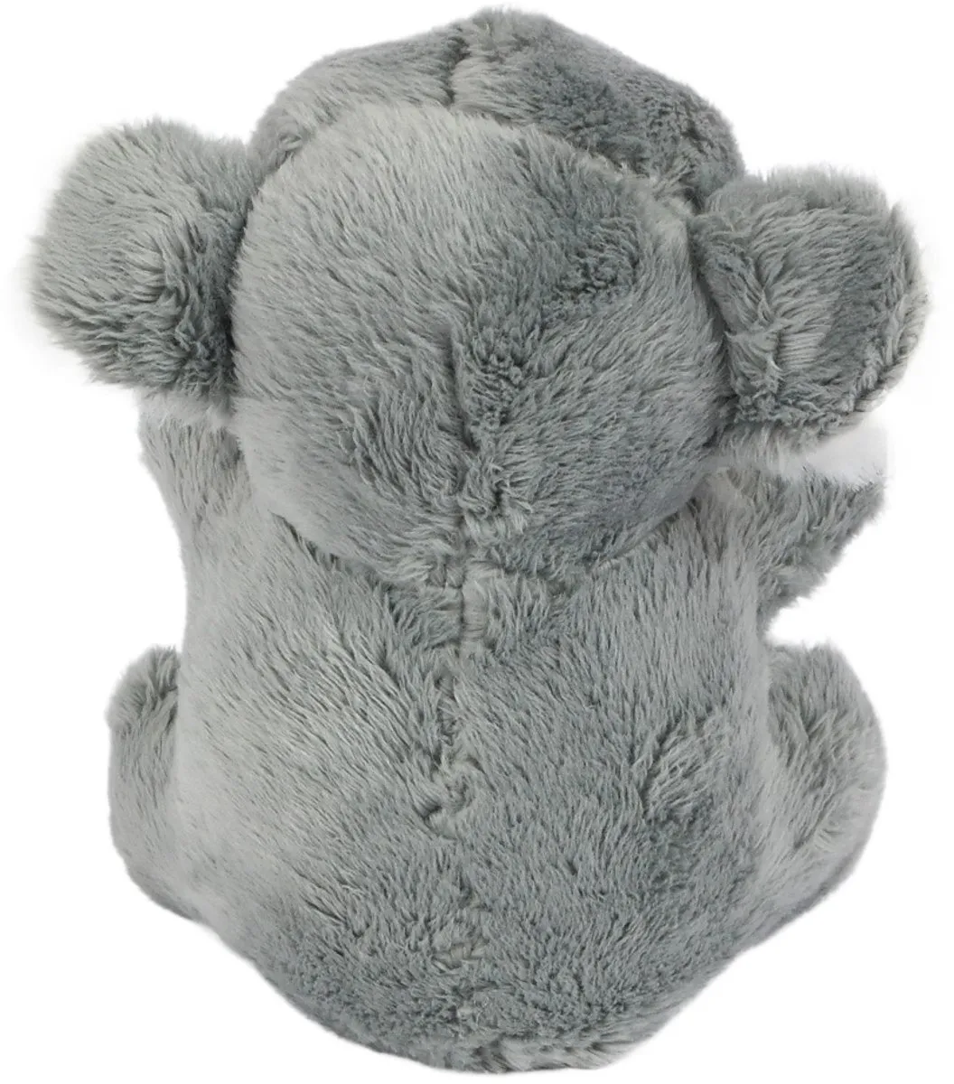 PIA Soft Toys Knuffelkoala 13cm - Grijs/Wit/Zwart