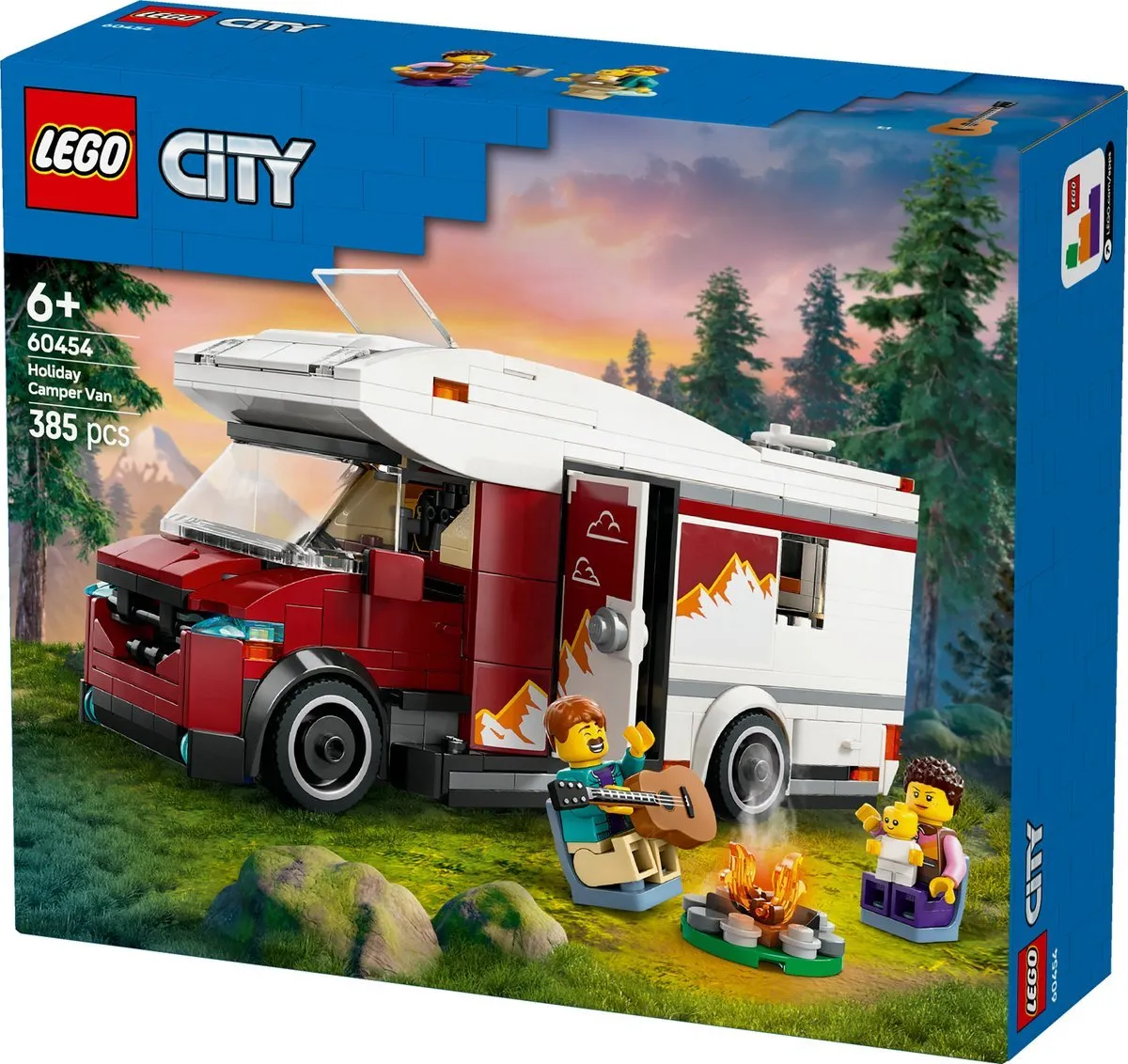 LEGO City Avontuurlijke Camper 60454 - 385 Stukken - 2 Minifiguren