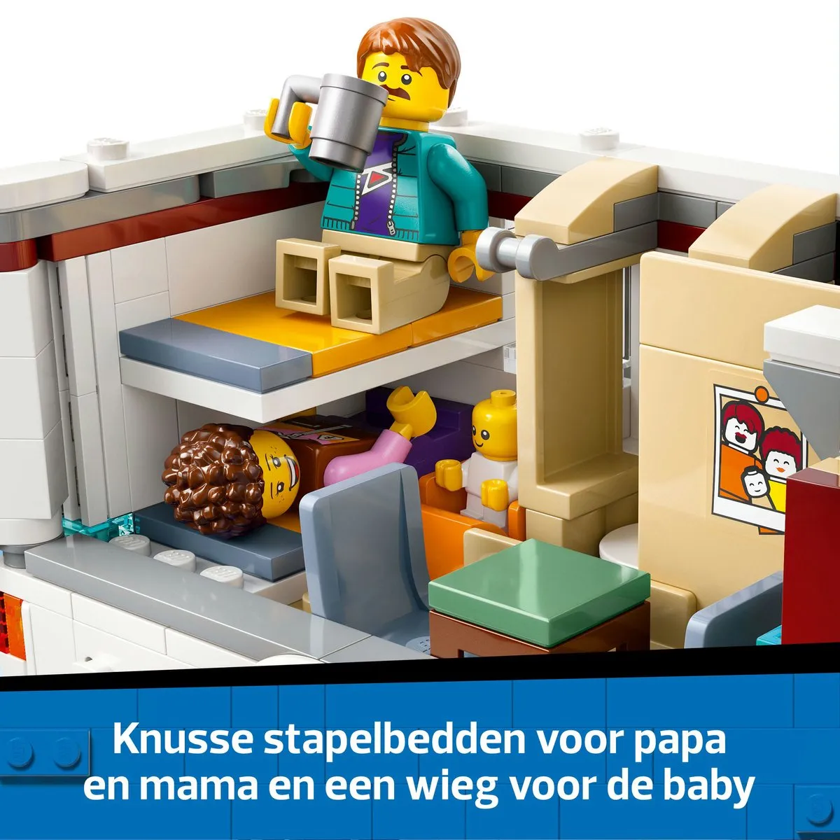 LEGO City Avontuurlijke Camper 60454 - 385 Stukken - 2 Minifiguren - afbeelding 6 van 6