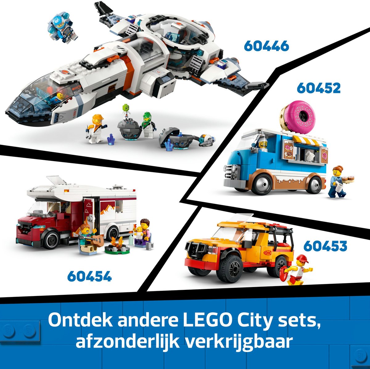 LEGO City Avontuurlijke camper voertuigset - 60454
