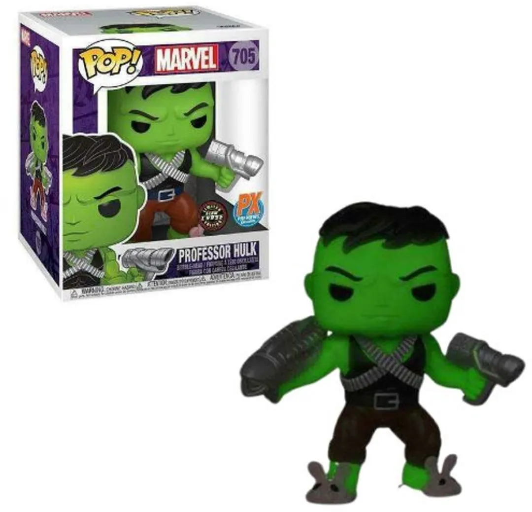 Funko Marvel Professor Hulk Pop! 6 Inch - 51722 - Veelkleurig - afbeelding 3 van 3
