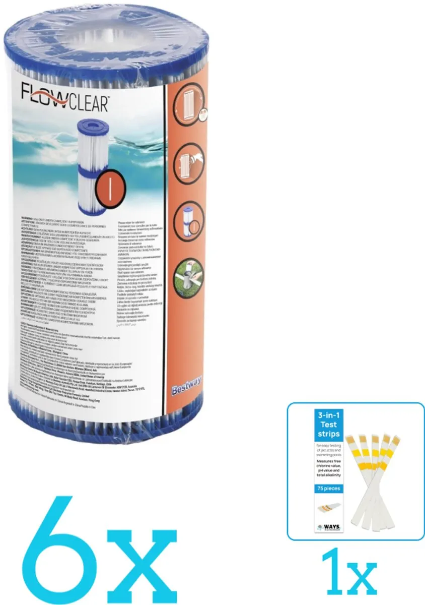 Bestway Flowclear Filtercartridge Type I