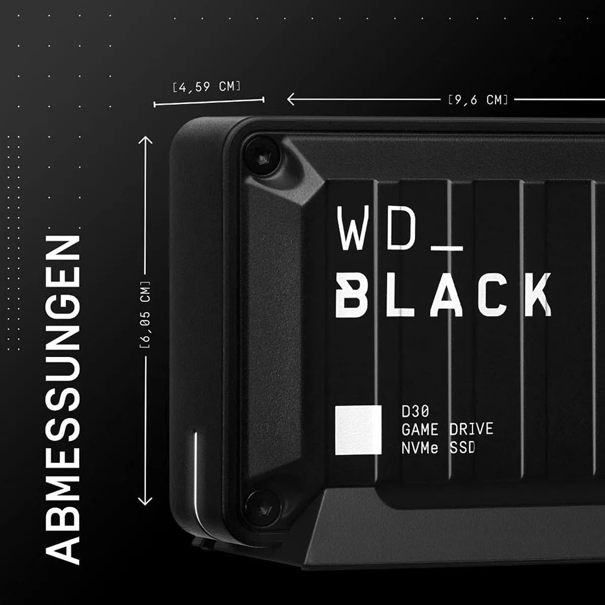 Western Digital WD Black D30 WDBATL0020BBK-WESN Externe SSD 2TB - Zwart - afbeelding 6 van 6