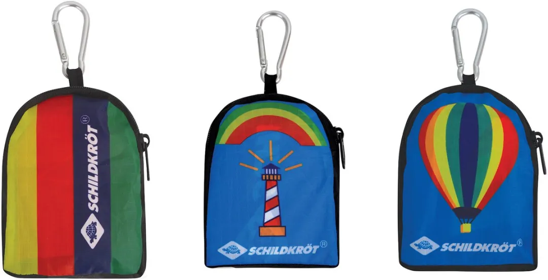 Schildkröt Pocket Kite L Vlieger - Ripstop polyester - Meerkleurig