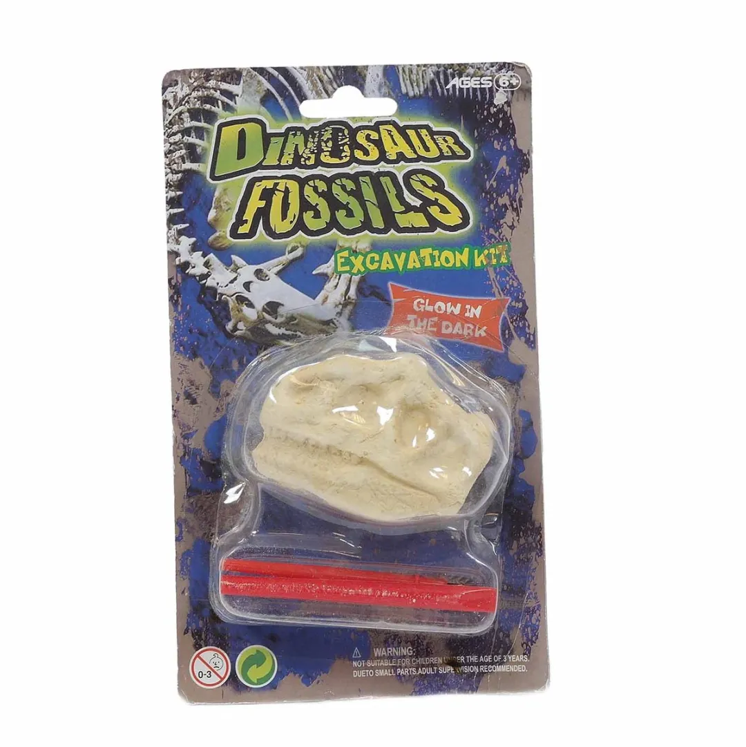 PIA Soft Toys Dinosauruskop Fossiel
