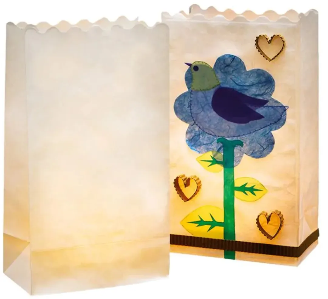 Folia Lichtzak 24,5x14x8,5cm Natuurlijk