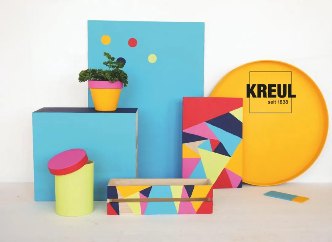 Kreul Acryl Matte Verf Levende Set - 6 Kleuren 120ml