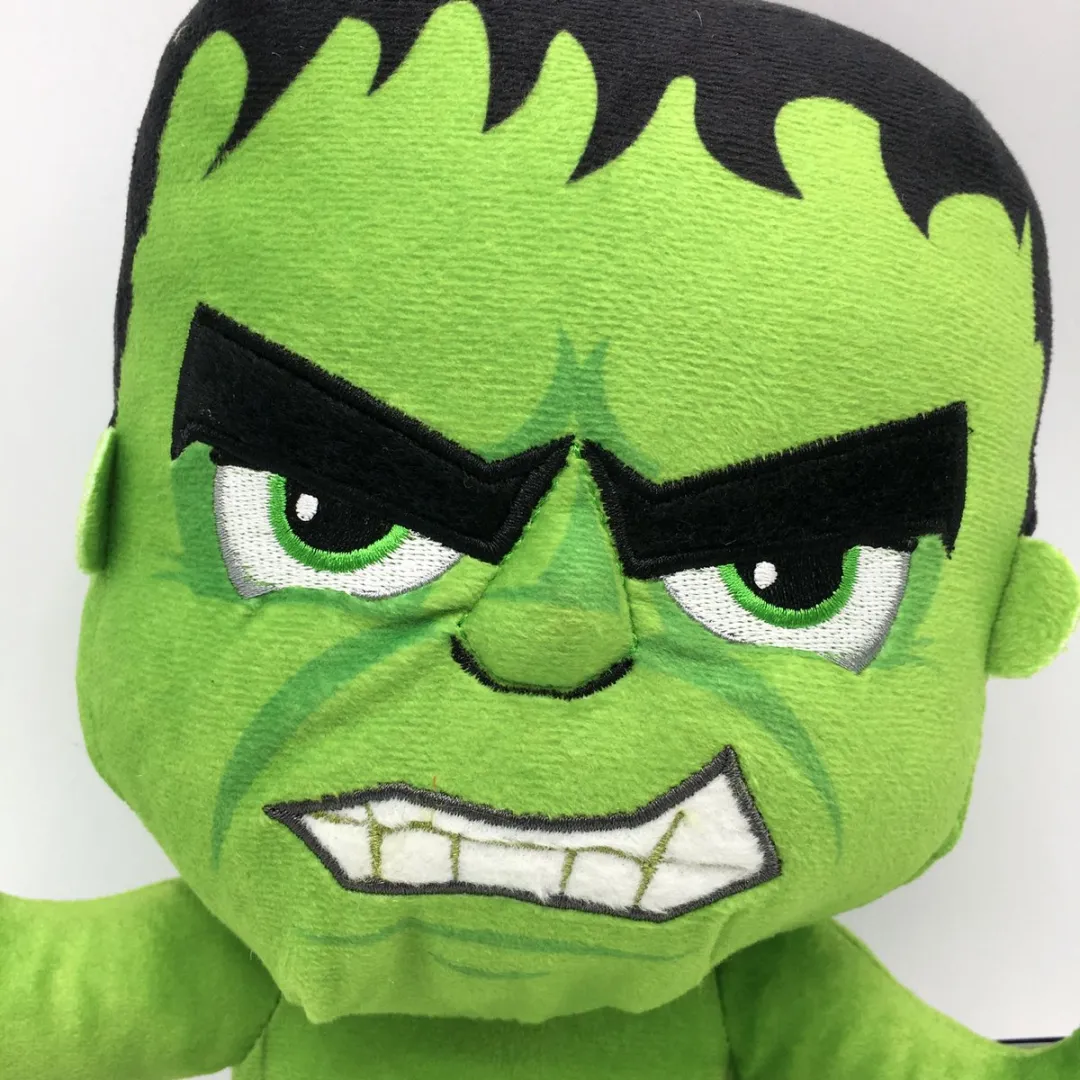 Marvel Hulk Avengers Endgame Pluche Knuffel 33cm - Groen