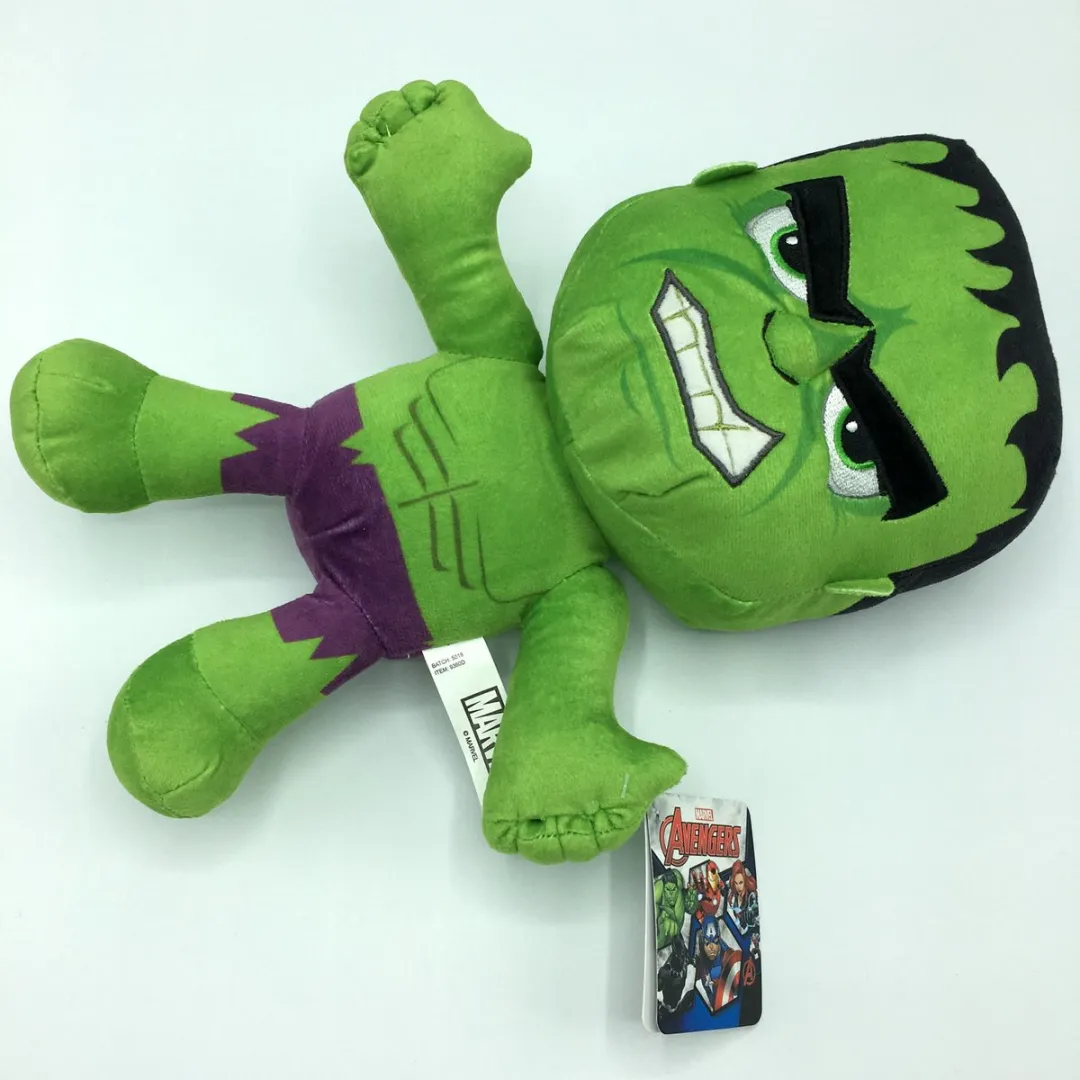 Marvel Hulk Avengers Endgame Pluche Knuffel 33cm - Groen