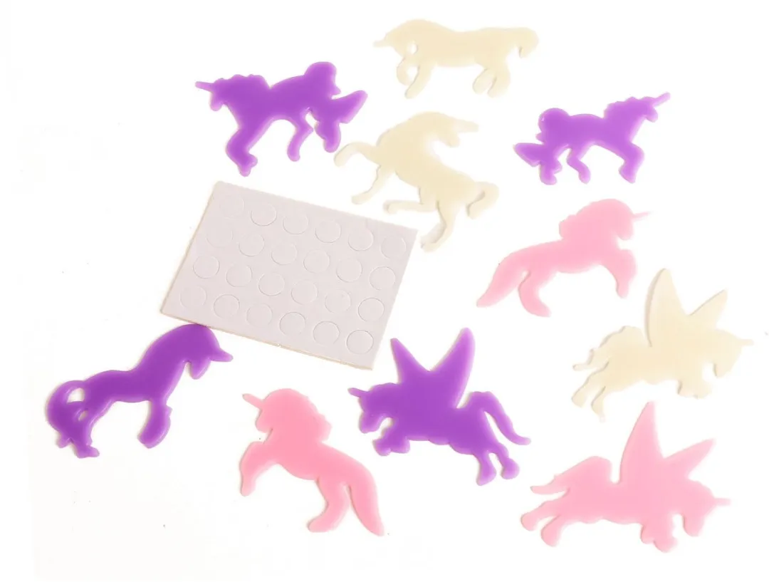 Toi-Toys Glow in the Dark Eenhoorn Stickers