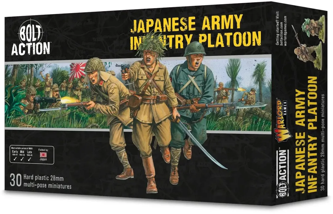 Warlord Games Japanese Infantry Platoon Bolt Action