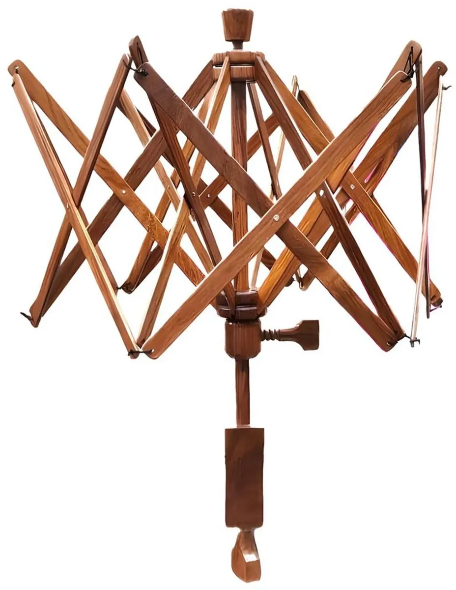 Durable Garenhaspel Paraplu Sheesham Hout 60cm
