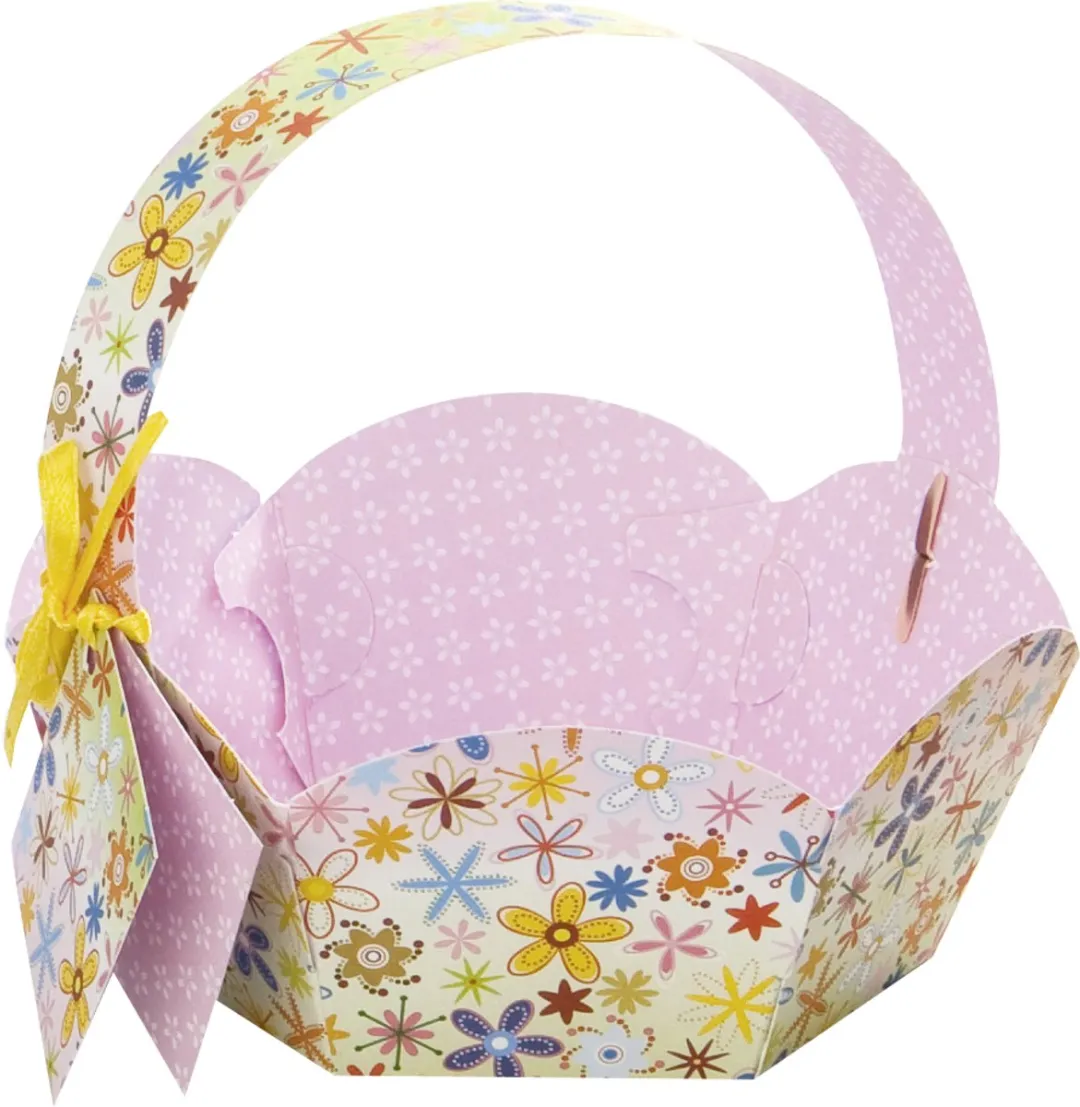 Folia Cadeaumand 115cm - Blauw/ Groen/ Roze - 24 Stuks