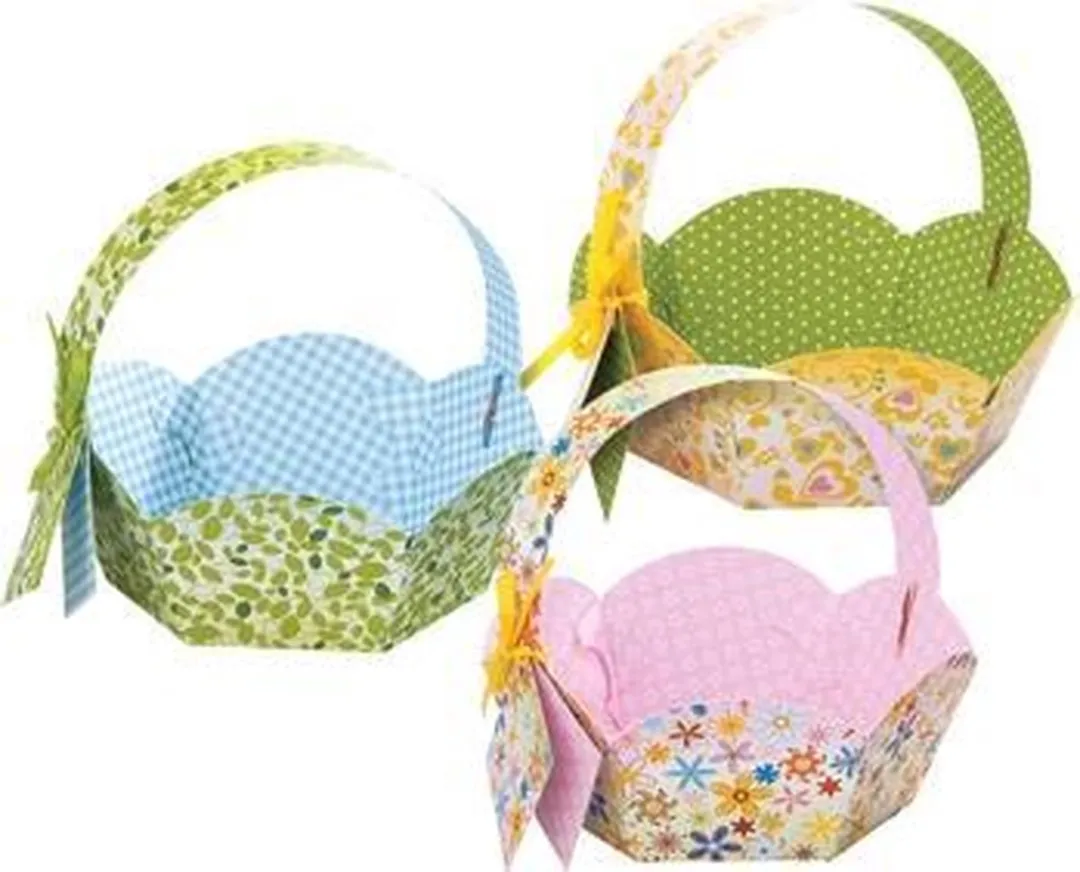 Folia Cadeaumand 115cm - Blauw/ Groen/ Roze - 24 Stuks