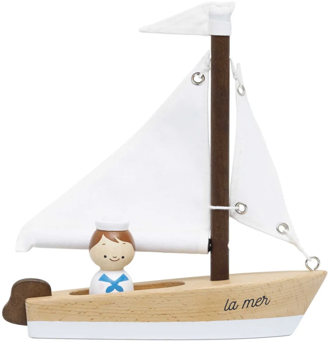 Le Toy Van TV810 Houten Zeilboot