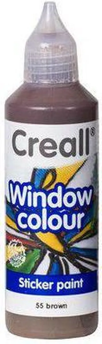 Creall Raamverf Bruin 80ml