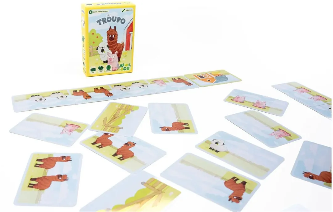 Geronimo Games KiwiZou Kaartspel Troup
