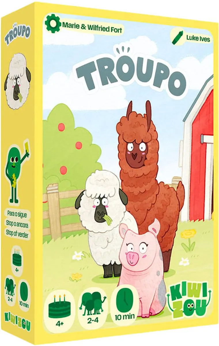 Geronimo Games KiwiZou Kaartspel Troup
