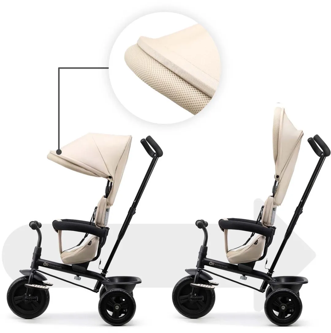 KinderKraft Freeway 2 Driewieler 5-in-1 - Beige