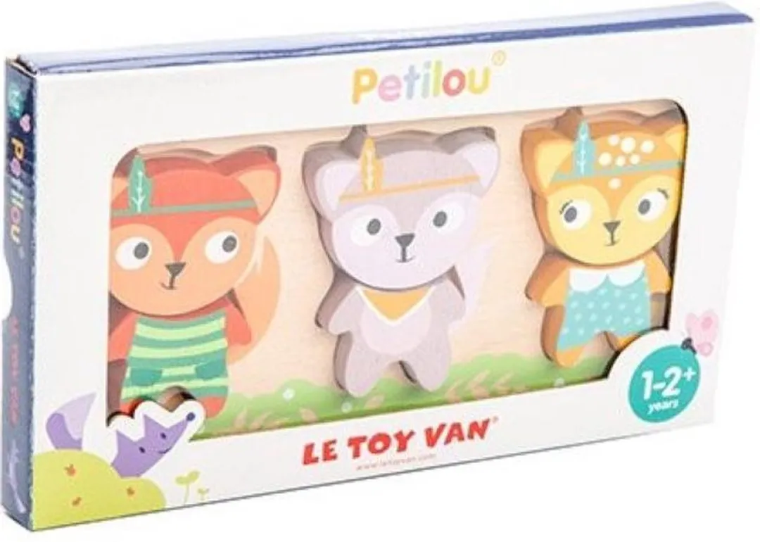 Le Toy Van Little Fox Puzzle 3-delig