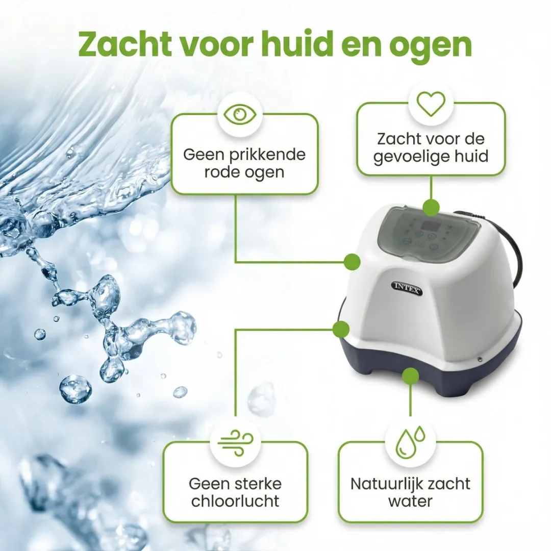 Intex QS400 Zoutwatersysteem 17.413L - 32mm