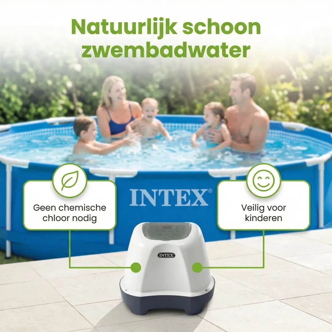Intex QS400 Zoutwatersysteem 17.413L - 32mm
