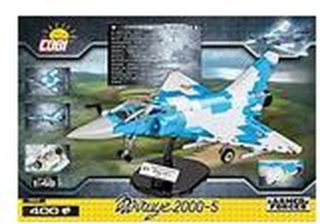 Cobi Bouwpakket Mirage 2000-5 400-delig - Grijs/Blauw