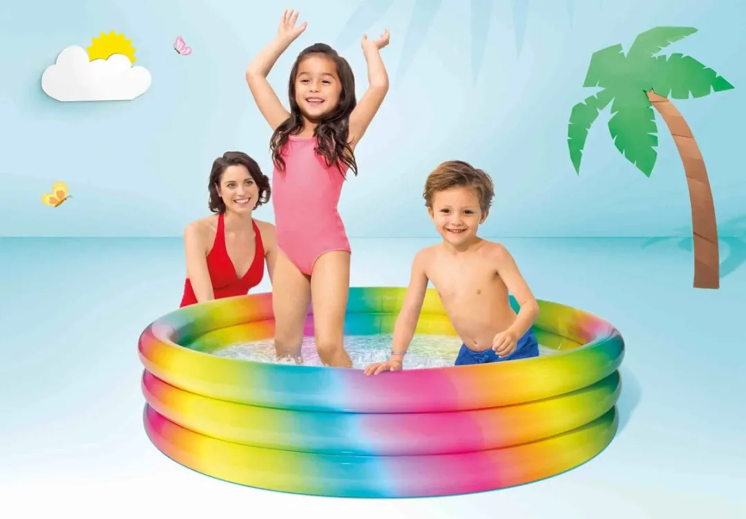Intex Rainbow Pool 147x133cm - 275L