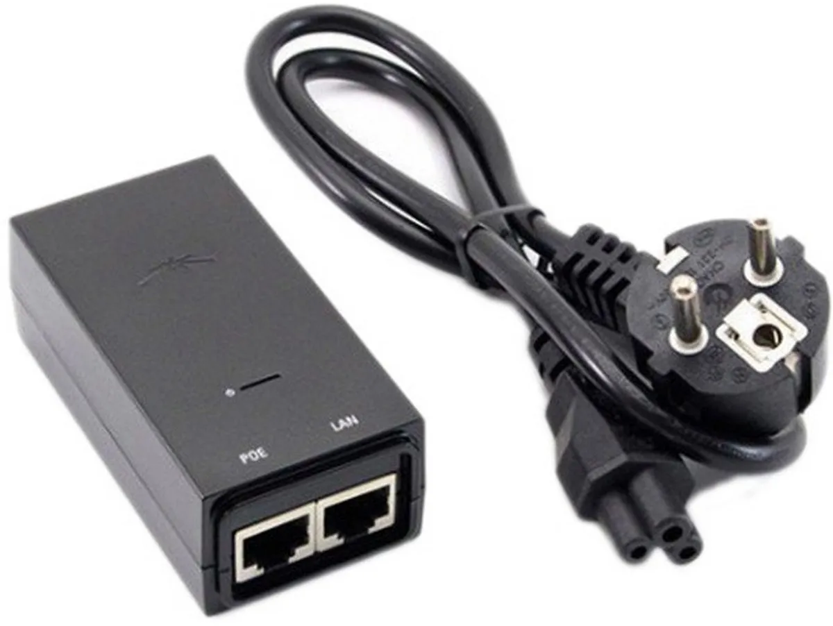 Ubiquiti POE-24-24W-G PoE-injectoradapter 24W - Zwart