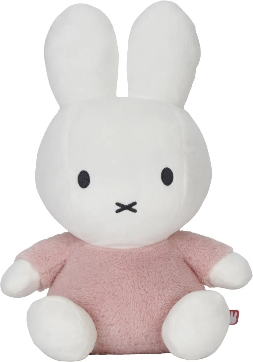 Nijntje Knuffel Fluffy - 35 cm Roze