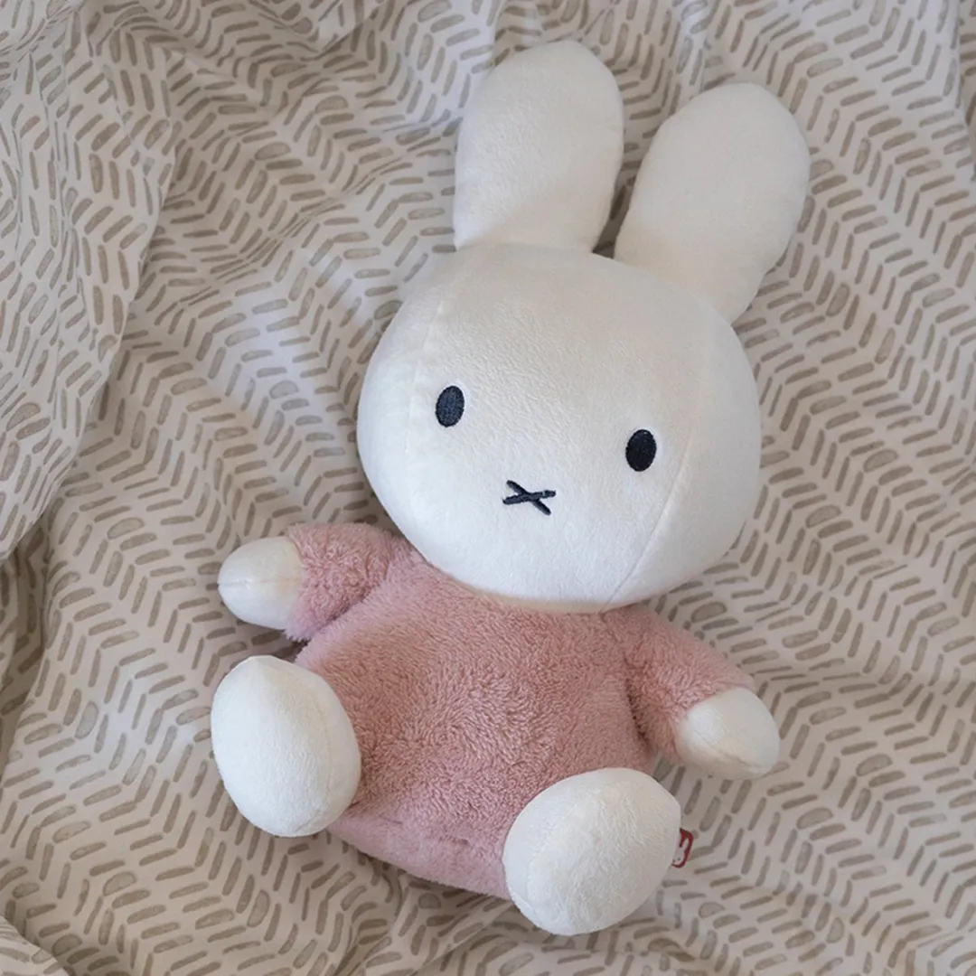 Nijntje Knuffel Fluffy - 35 cm Roze