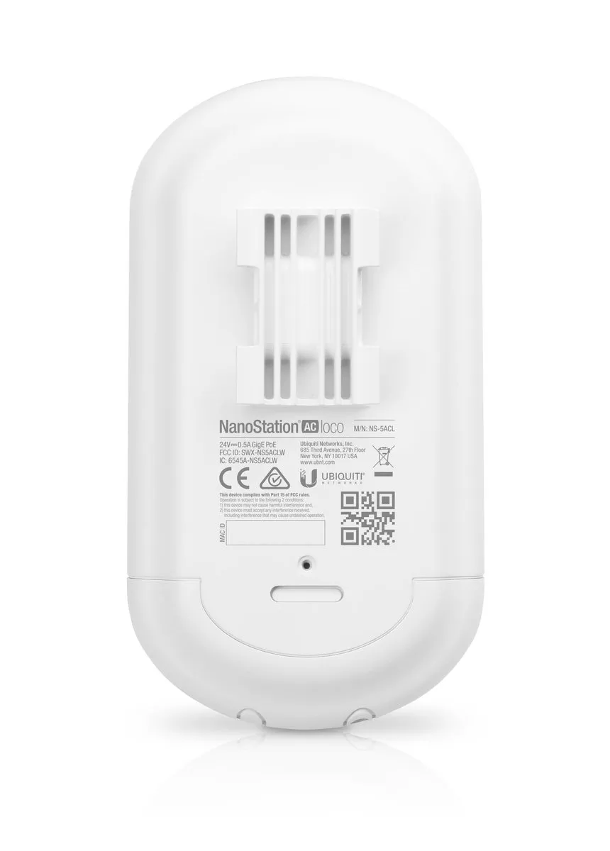 Ubiquiti LOCO5AC Nanoloco - WLAN Toegangspunt 1000Mbit Wit - afbeelding 6 van 6