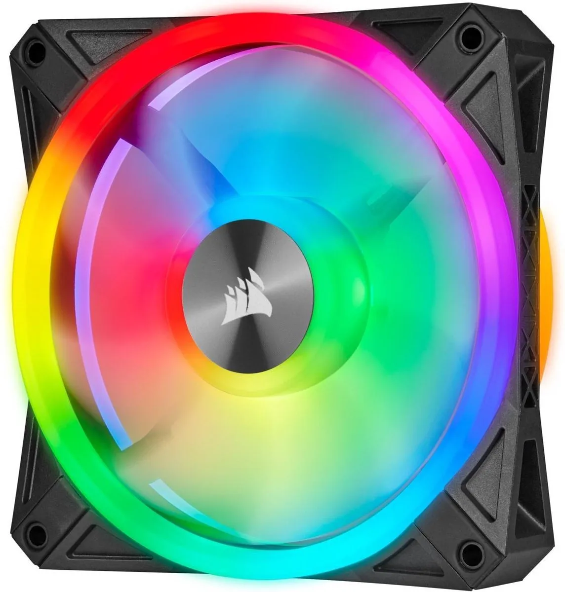 Corsair QL140 RGB Box Ventilator 2x140mm - Zwart