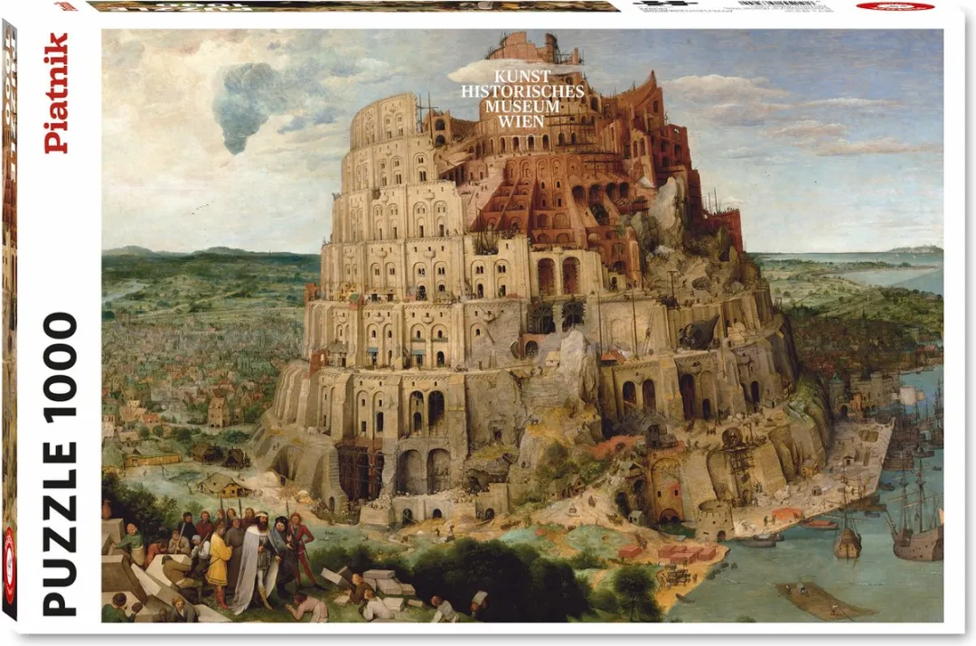 Piatnik Toren van Babel Puzzel 1000 Stuks