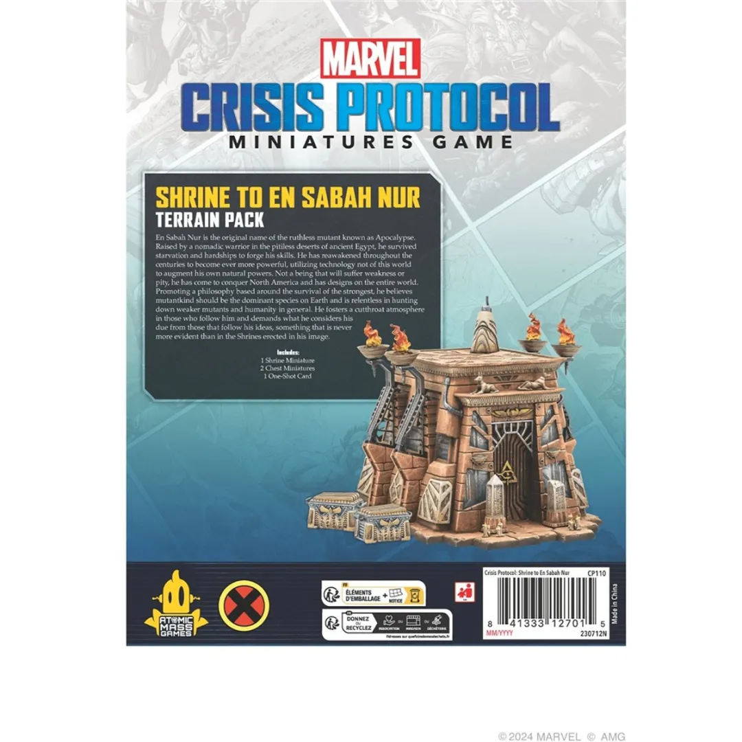 Atomic Mass Games Marvel Crisis Protocol Shrine to En Sabah Nur AMCP110