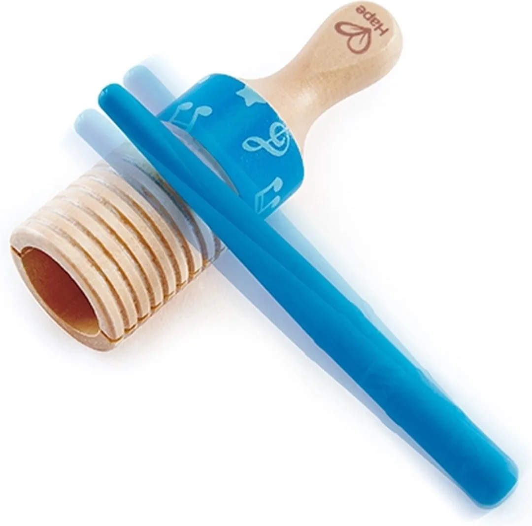 Hape Rhythmus-Set - Klepper Ratels Stokje - Veelkleurig - afbeelding 6 van 6