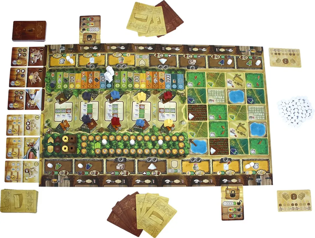 999 Games Kaas & Wijn - Uitdagend Tweespelersspel - afbeelding 6 van 6