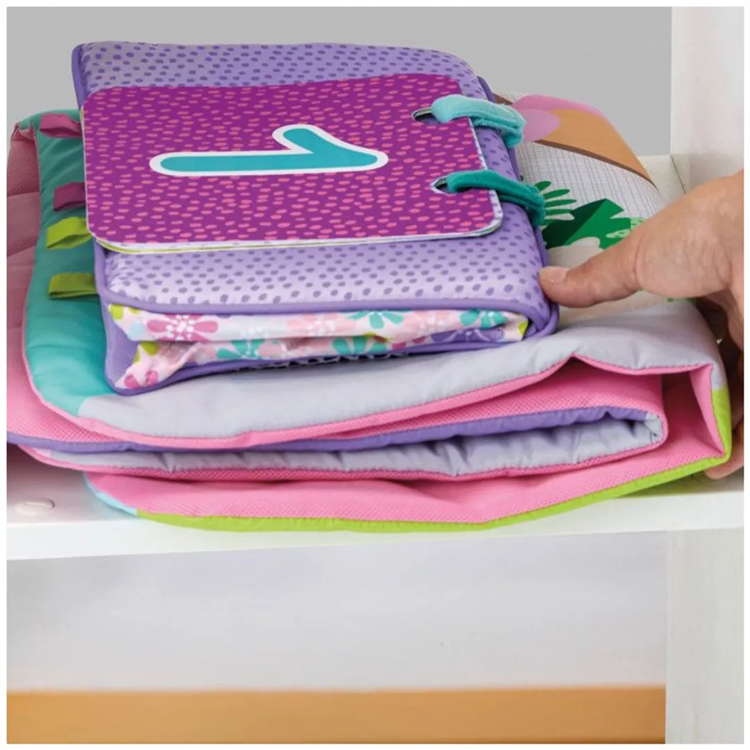 Bright Starts Treetop Bloom Opvouwbare Speelgym - 5 Speeltjes - Roze