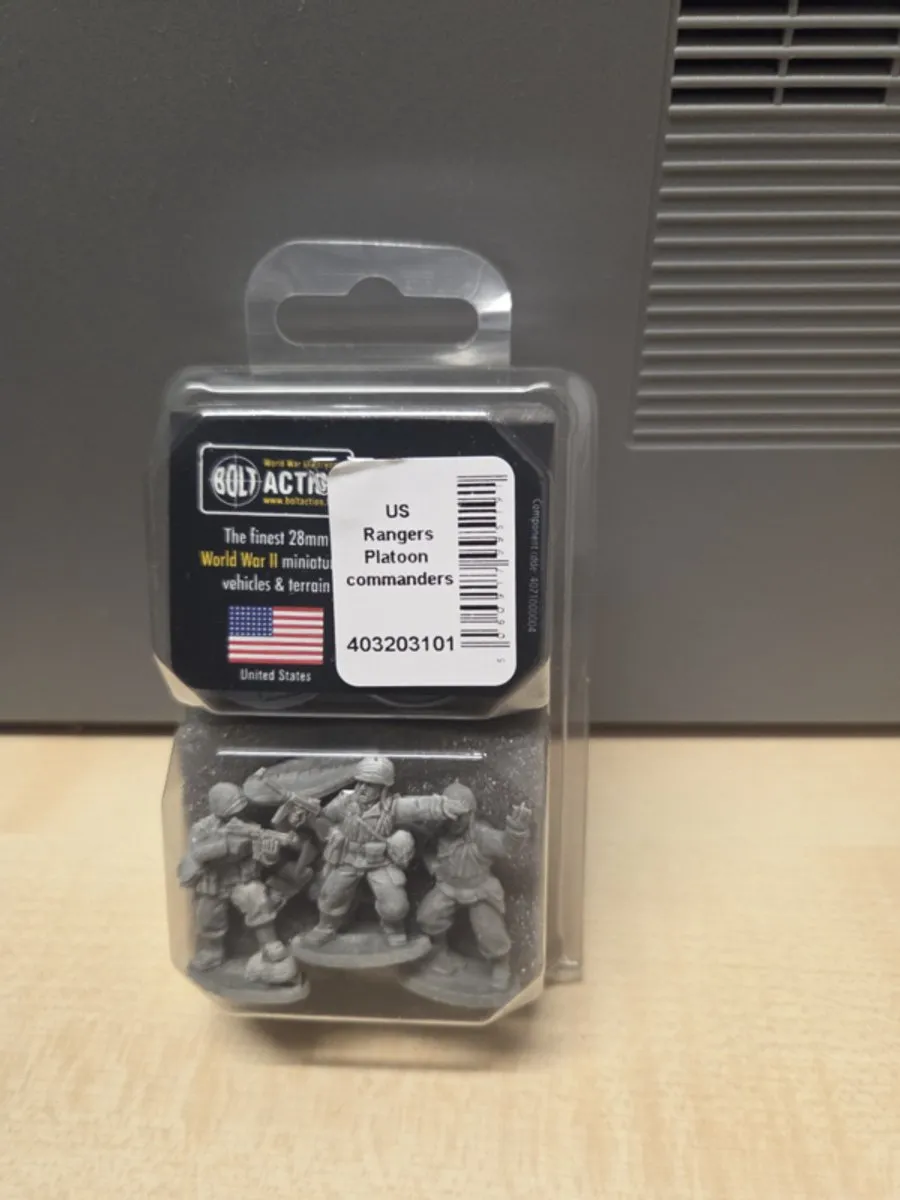 Warlord Games US Rangers Platoon Commanders