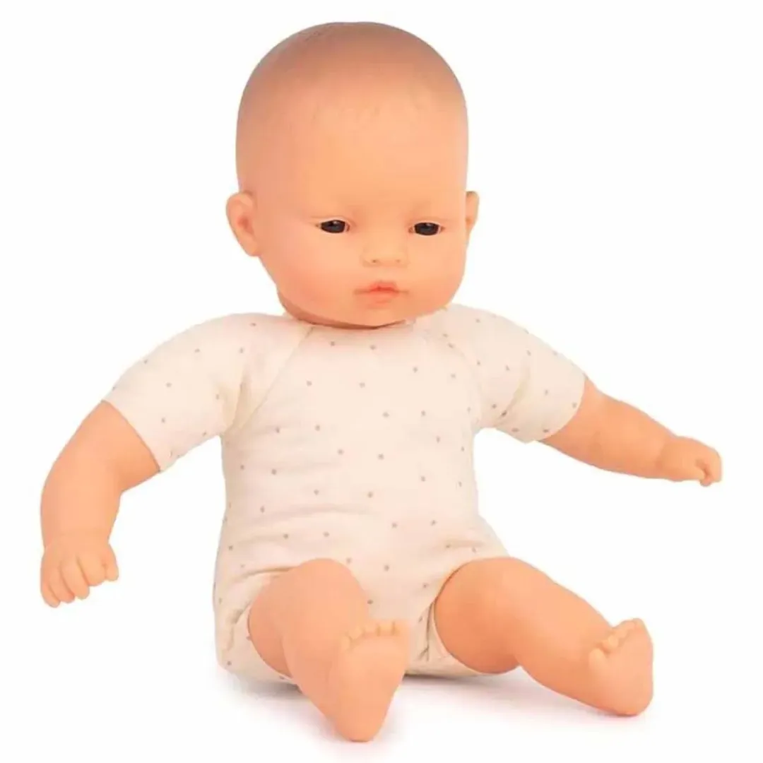Miniland Babypop Aziatisch 32cm - Multicolor - Waterdicht - 31366