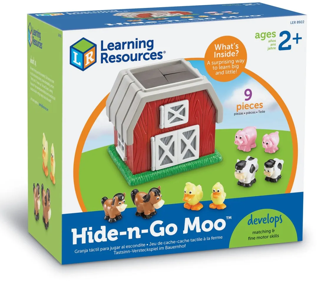 Learning Resources Hide-n-Go Moo 950LER8922 - Educatief spel - Meerkleurig